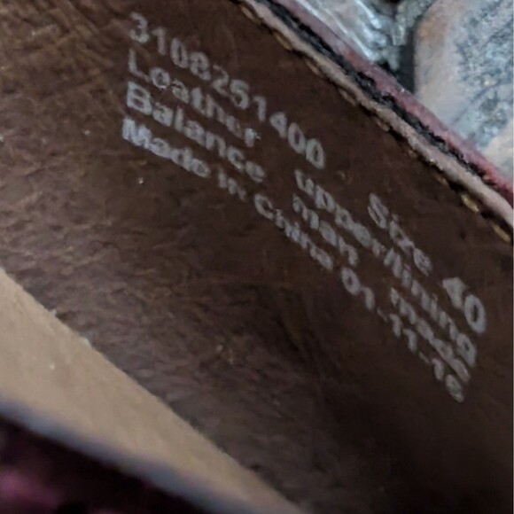 Dansko Dotty Women's Brown Leather Heeled Clog Sandals EU 40 US 9 Boho Mary Jane - Picture 7 of 10